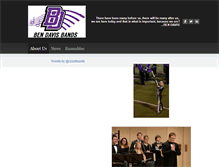 Tablet Screenshot of giantbands.com